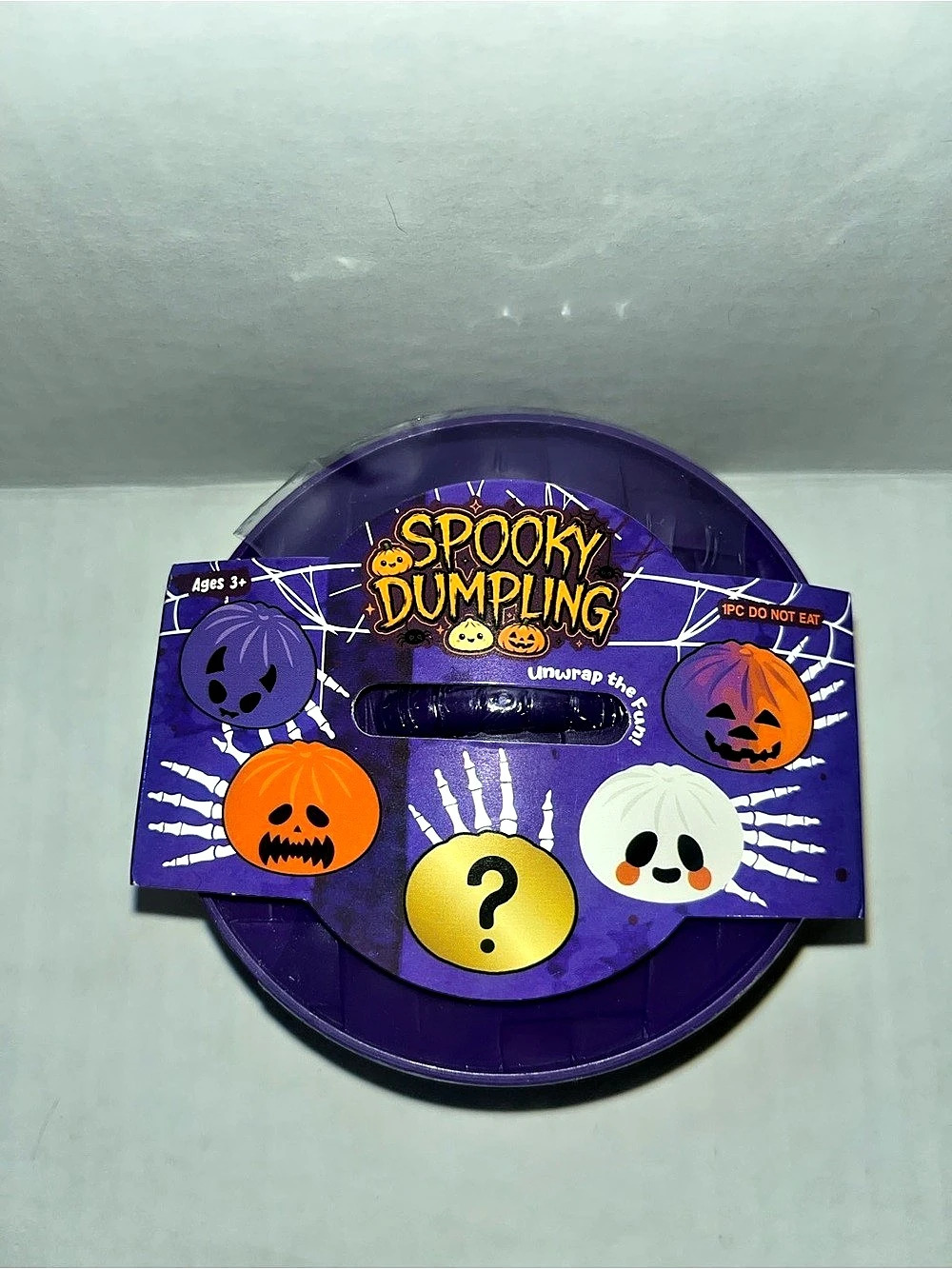Spooky Dumpling Toy NWT- Heavier than Others in Case
